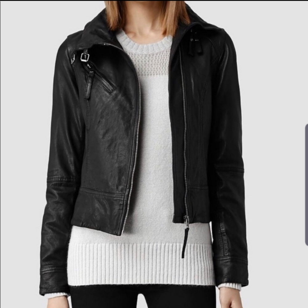 All Saints Leather Jacket
